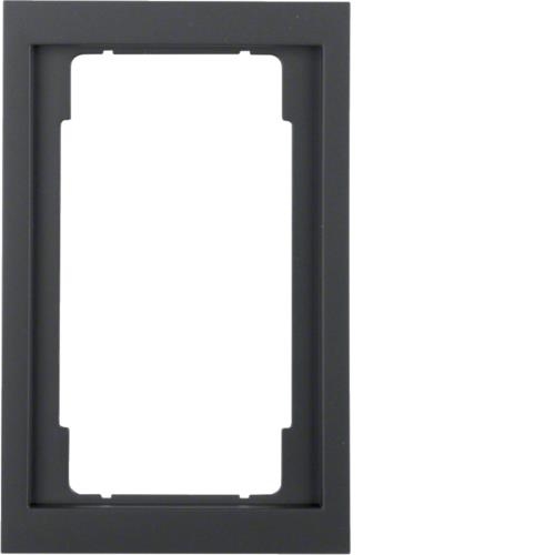 Frame l. cut-out, K.1, Anthracite matt, lacquered