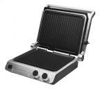 Meat grill (F6100) + plancha + panini, 2000W, extra large 29 x 23cm, stainless Steel