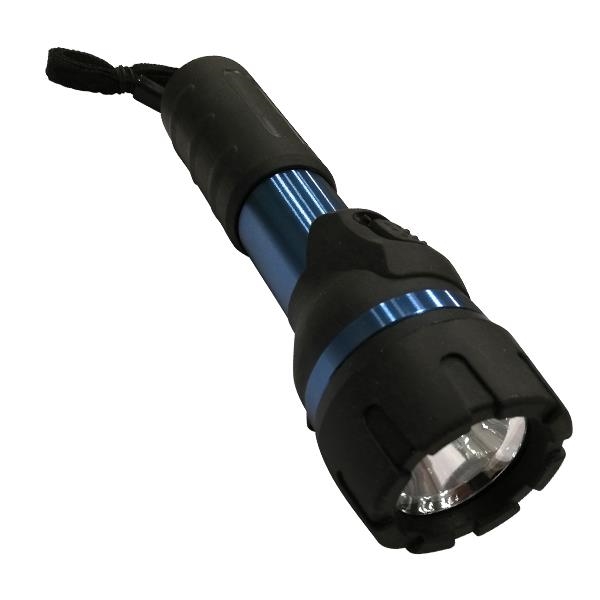 Led flashlight Aluminium waterproof Blue