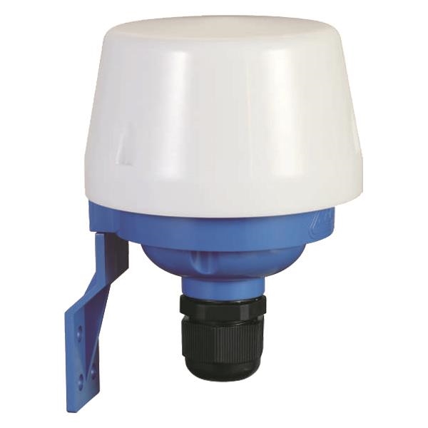 Schemerschakelaar Wit opbouw rond IP44 maximum 1000W Led