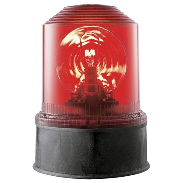 Dsl 7362 girophare Rouge standard 24Vac / 2,1A 45W