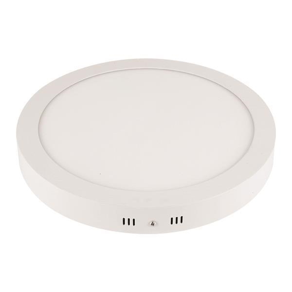 Downlighter apparent 12W Blanc diamètre 170mm driver non dimmable inclus 3000K WW IP44 CRI > 80