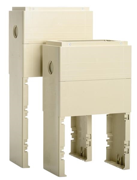 Ground-mounted base for cabinet Din1 - depth = 320mm