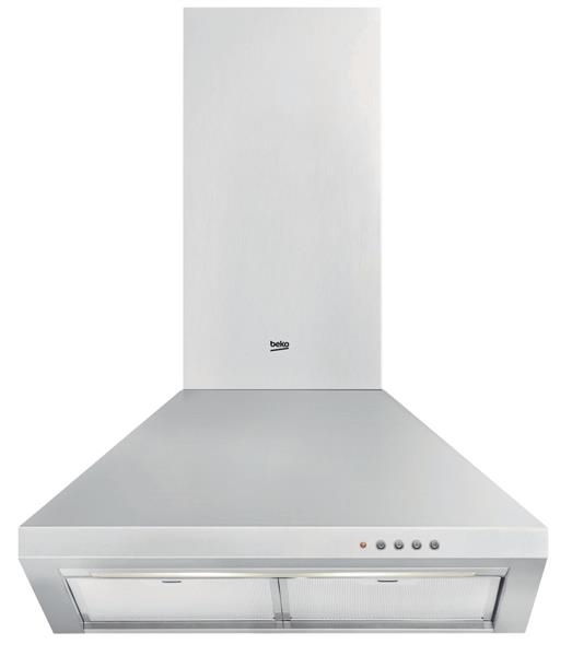 Hotte decor 60cm Inox 1 moteur