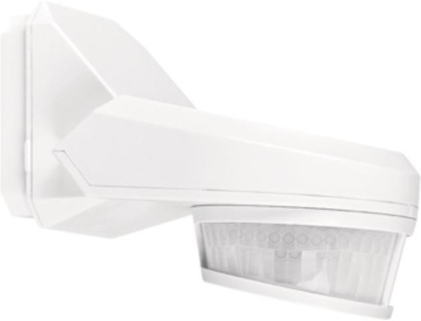 Buitenbewegingsmelder 230Vac 240° 16 m, plafond - en muurmontage Wit