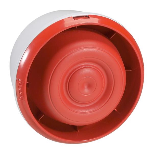 Sirene Rood opbouw - IP65 - 90dB