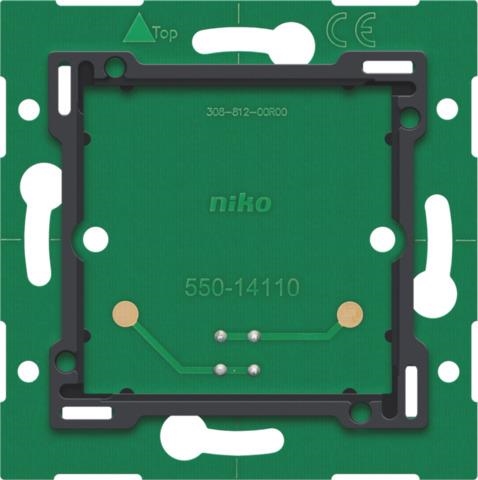 Simple wall - mounted printed circuit board with connector for Niko Home Control