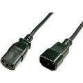 POWER CABLE 3 M/F EXTENSION - C13/C14 Black