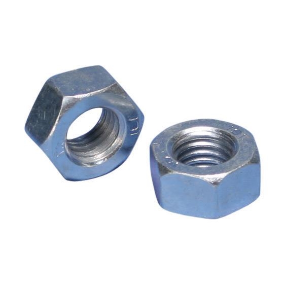 Hex nut, Steel, EG, M10 rod