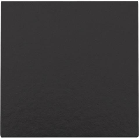 Blind plate, Bakelite® piano Black coated