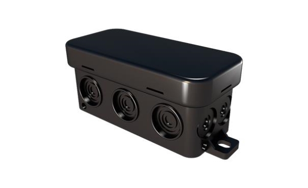 Termoplastic junction box - Black 89 x 43 x 37mm