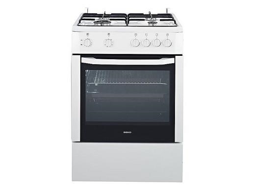 Cuisinière au gaz + four Beko