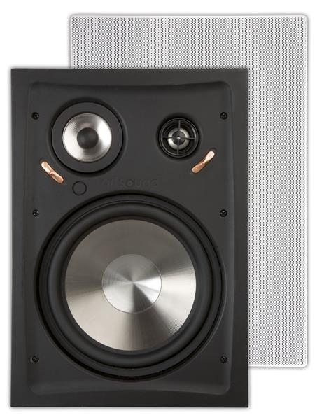 Re2080, intiimi, 3 - way inwall loudspeaker, rectangular, 160W (2 pieces)