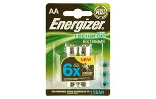 Herlaadbatterijen Ni-Mh - AA / LR6 - 2300mAh - Energizer - 1 x 2 stuks