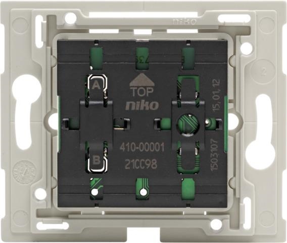 Socle pour interrupteur sans fil à 2 contacts