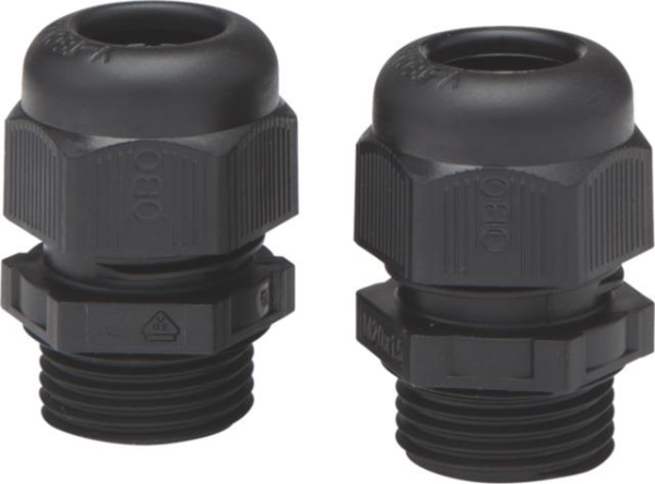 M20 cable gland, Black