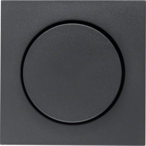 Enjoliveur pour variateur rotatif Berker S.1 IP44, Anthracite, mat