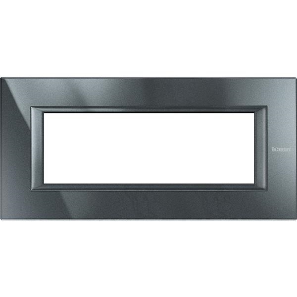 Axolute - 6 modules cover plate Anthracite