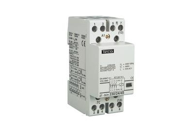 Contactor 230Vac 25A 4NO