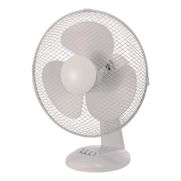 Table fan White diameter 34 40W