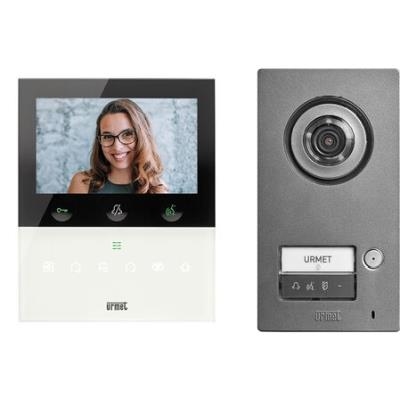 2Voice ééngezins videokit deurpost Mikra2 + monitor 5 Wifi