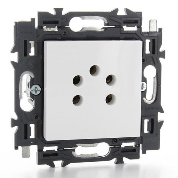 Belgacom phone socket White