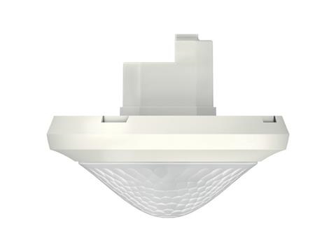 Détecteur de présence Blanc encastré 360° 2 canaux 9m IP54 200W Led