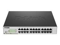 Switch smart gigabit 24 ports PoE