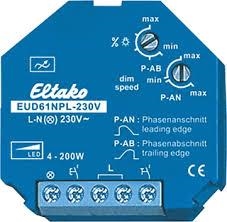 Universele inbouwdimmer zonder N - speciaal voor Led