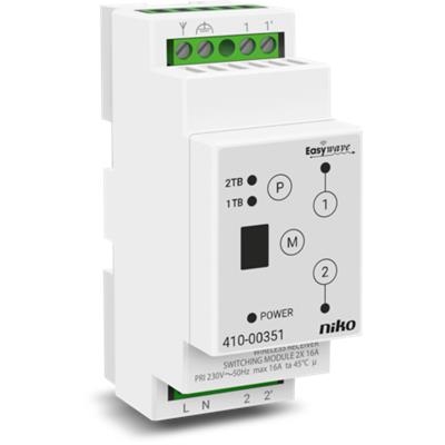 Wireless 2 - channel receiver for switching