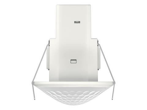 Détecteur de présence Blanc encastré 360° 2 canaux 8m IP54 80W Led