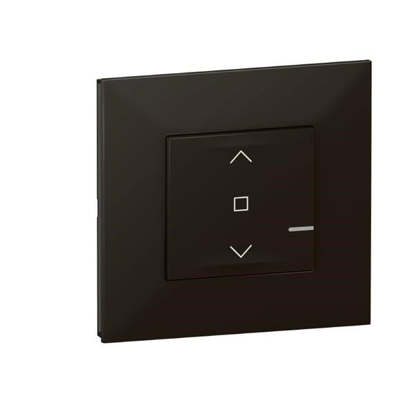 Shutters centralized wireless remote switch Valena Next Black