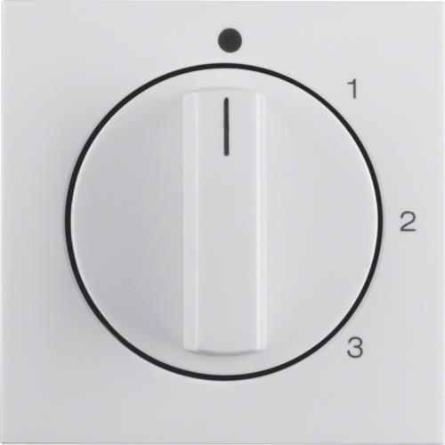 Centre plate rotary knob 3-step switch neutral position, S.1 / B.3 / B.7 p