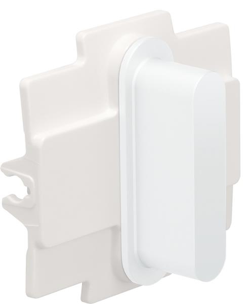 Niko rocker for simple switch functions, White steel