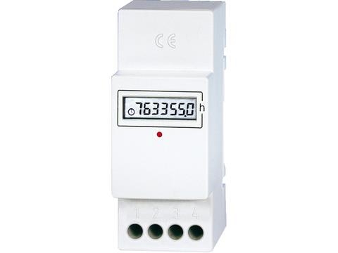 Digitale urenteller zonder nulstelling 999999,9h 12 - 150Vdc / 24 - 240Vac