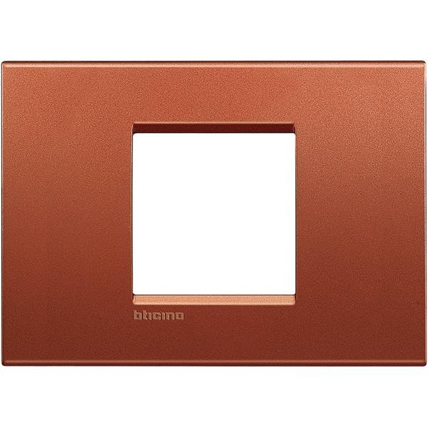 LivingLight - cover plate 2 modules Brick