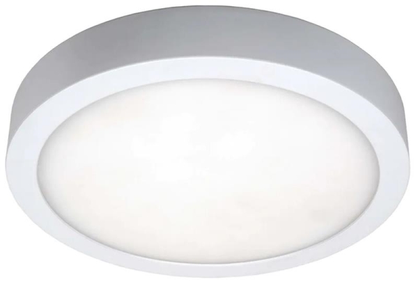 Plafonier led Moon - diamètre 180mm - plexiglas opale - 3000K - 1300lm