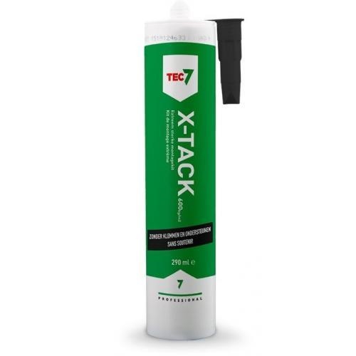 Extreem monteren zonder ondersteunen XTACK Zwart patroon van 290ml