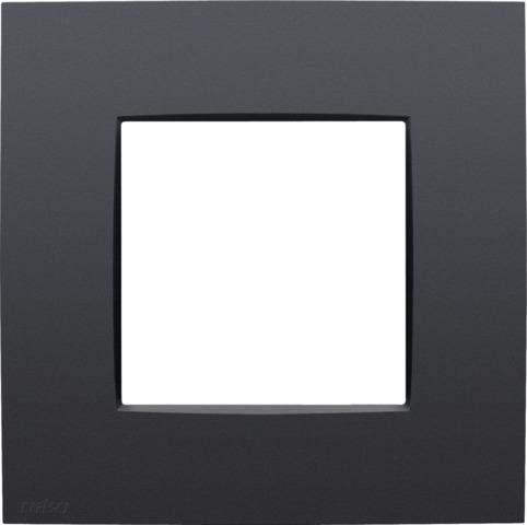 Single cover plate, Niko Intense Anthracite cover color