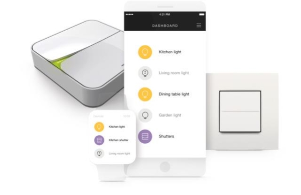 Initial connected switch package with remote control module and wireless switch