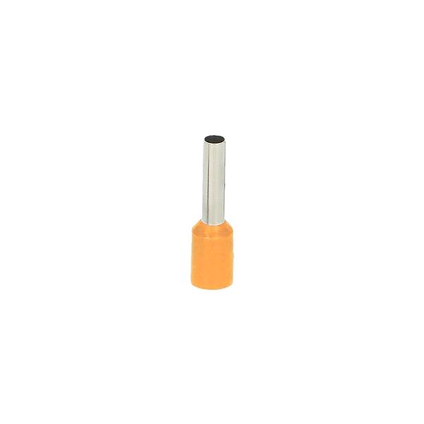 Insulated cable end terminal max. section 4mm², Copper sleeve length: 10mm, pack 100 pieces