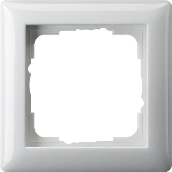 Cover frame 1 gang standard 55 pure White