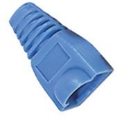 Gekleurde kap voor RJ45 modulaire stekker - categorie 5E - Blauw - 25 stuks