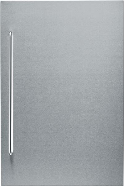 Réfrigérateur - intégrable accessoire set panneau de porte + panneau décor inox avec poignée, 88cm I