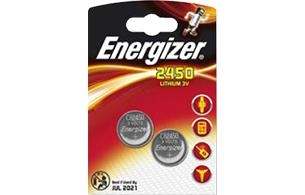 Energizer - lithium battery - 3V / CR2450 - 2 pieces