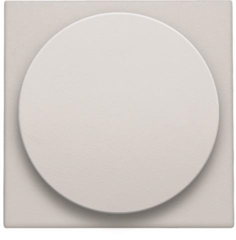 Afwerkingsset voor universele draaiknopdimmer of extentie Light Light Grey