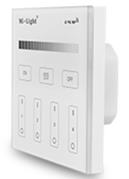 Zender RF 4 zones panel remote dimbaar inbouw 240V 86 x 86 x 29mm