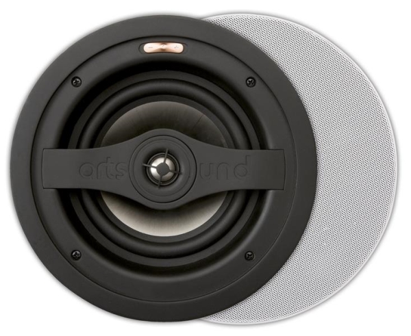 Ro2040, intiimi, 2 - way inwall loudspeaker, round, 100W (2 pieces)