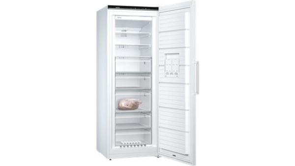 Freestanding freezer iQ500 cabinet model noFrost surgél. 366 l****, digital electronics, 191 x 70 x