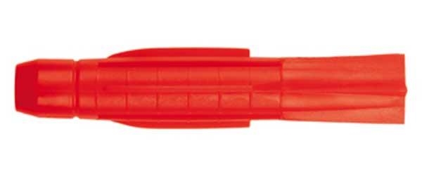 Universele plug Rood diameter 10mm lengte 61mm zonder kraag